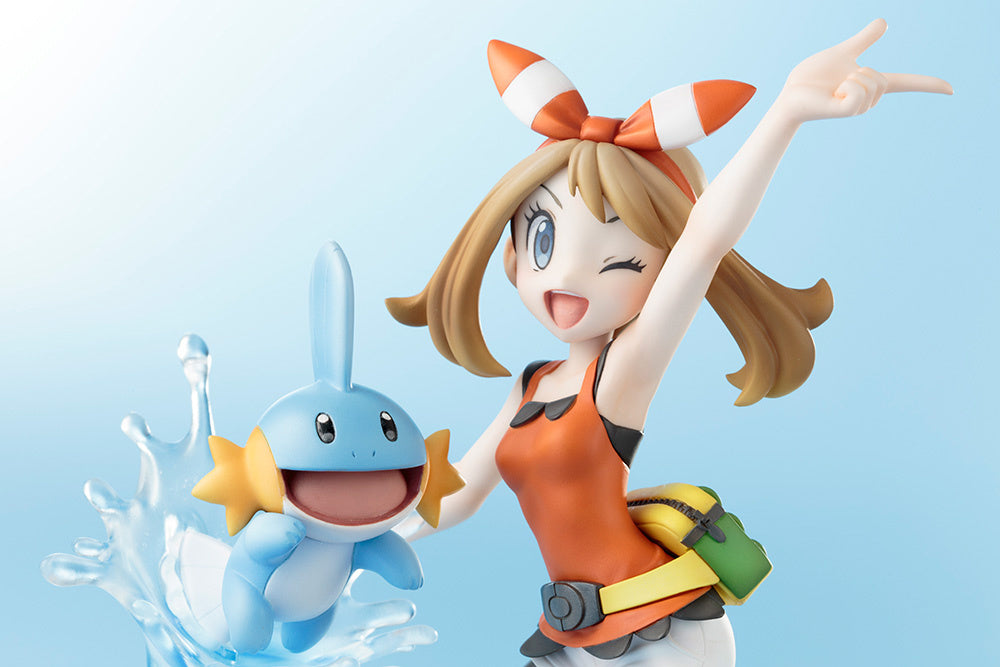 Pedido Estatua May con Mudkip - Pokemon - ArtFX J marca Kotobukiya escala 1/8