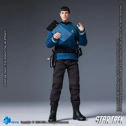 Preventa Figura Spock (Exclusiva PX Previews) - Star Trek (2009) - Exquisite Super Series marca HIYA ESS0266 escala pequeña 1/12