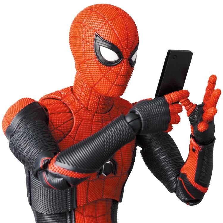 Pedido Figura Spider-Man (Upgraded Suit) - Spider-Man: No Way Home - MAFEX marca Medicom Toy No.194 escala pequeña 1/12