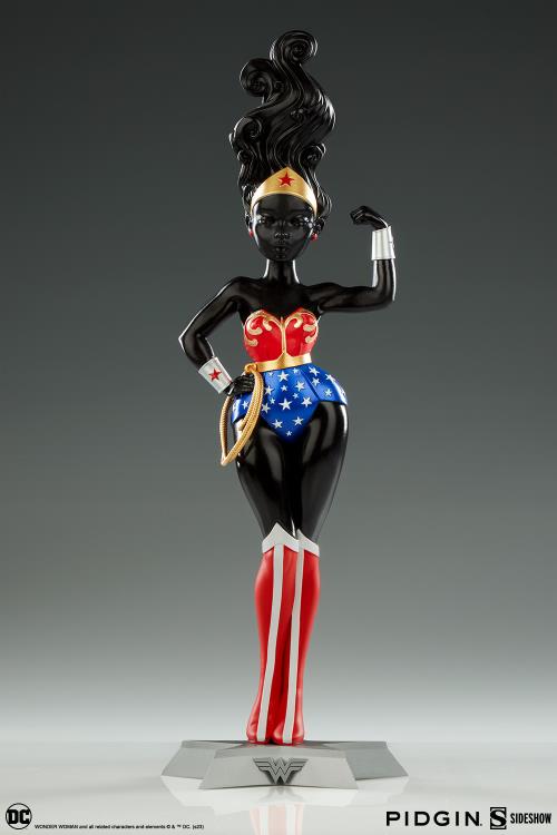 Preventa Estatua Wonder Woman (Ebony version) (Edición Limitada) (Resina) - DC Comics x Pidgin marca Sideshow Collectibles escala 1/6