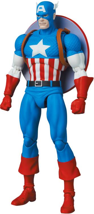 Pedido Figura Capitán América (Comic version) - Marvel Comics - MAFEX marca Medicom Toy No.217 escala pequeña 1/12