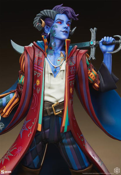 Preventa Estatua Mollymauk Tealeaf - Mighty Nein - Critical Role marca Sideshow Collectibles escala 1/6