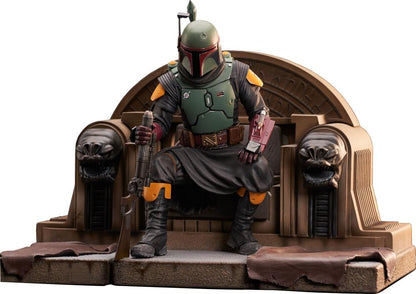 Pedido Estatua Boba Fett on Throne (Edición limitada) (Resina) - The Mandalorian - Premier Collection marca Diamond Select Toys escala 1/7