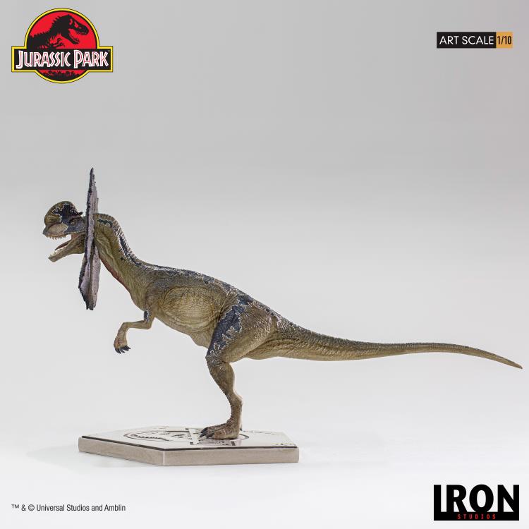 Preventa Estatua Dilophosaurus - Jurassic Park Icons - Limited Edition marca Iron Studios escala de arte 1/10