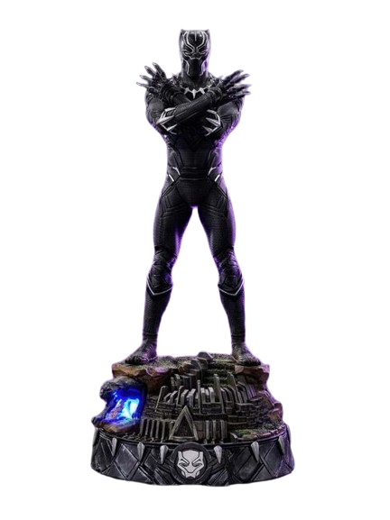 Pedido Estatua Black Panther - Avengers: Infinity Saga - Deluxe - marca Iron Studios escala de arte 1/10