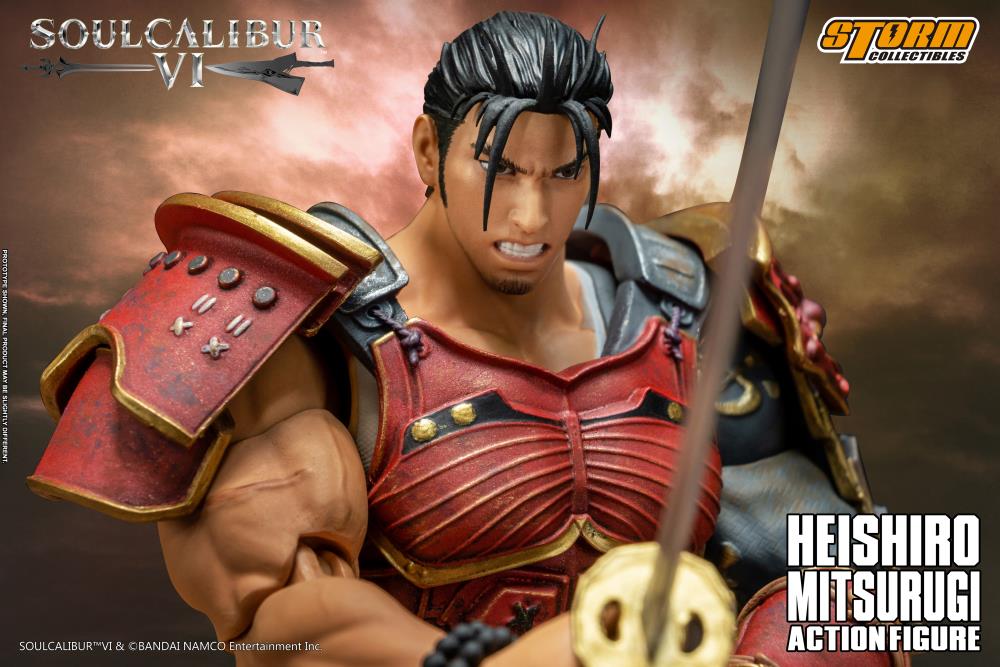 Pedido Figura Heishiro Mitsurugi - Soulcalibur VI marca Storm Collectibles escala pequeña 1/12