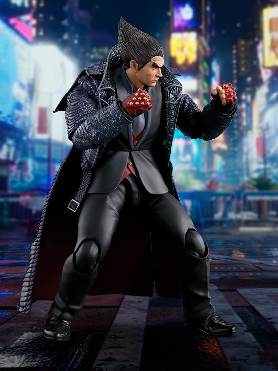 Preventa Figura Kazuya Mishima - Tekken 8 - S.H.Figuarts marca Bandai Spirits escala pequeña 1/12