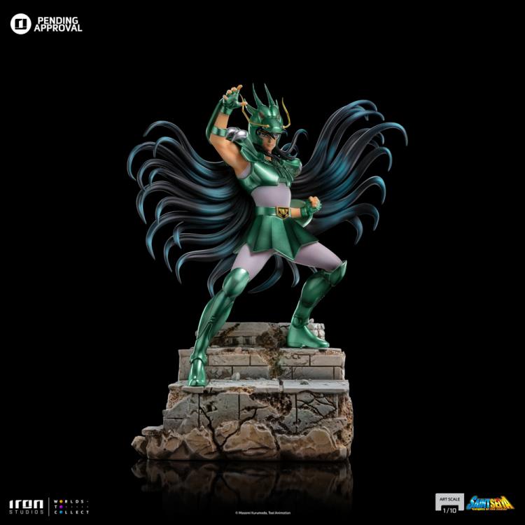 Preventa Estatua Dragon Shiryu - Saint Seiya - Limited Edition marca Iron Studios escala de arte 1/10