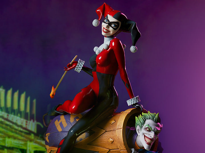 Pedido Estatua Harley Quinn & The Joker - Diorama DC Comics marca Sideshow Collectibles escala 1/6