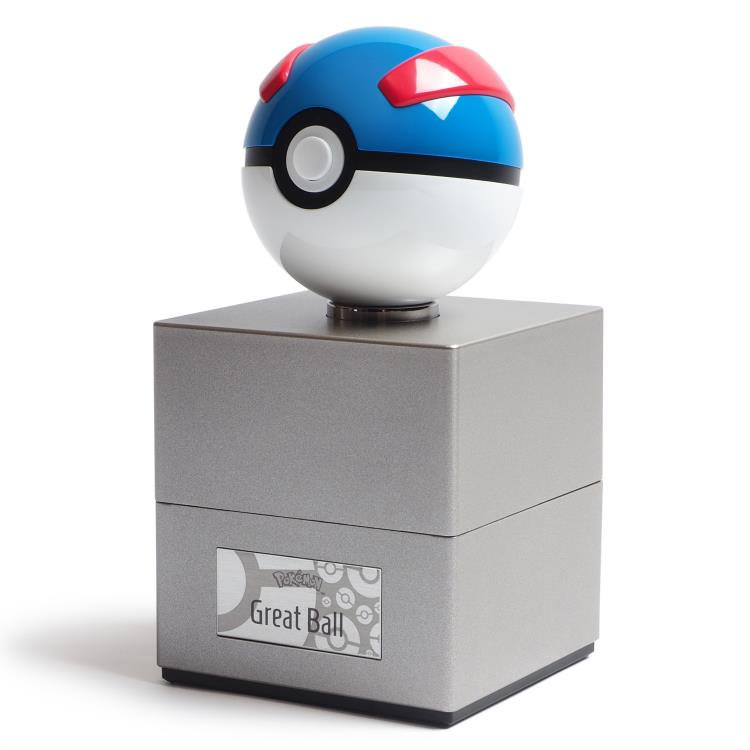 Pedido Prop Replica Great Ball - Pokemon Electronic marca The Wand Company escala real 1/1