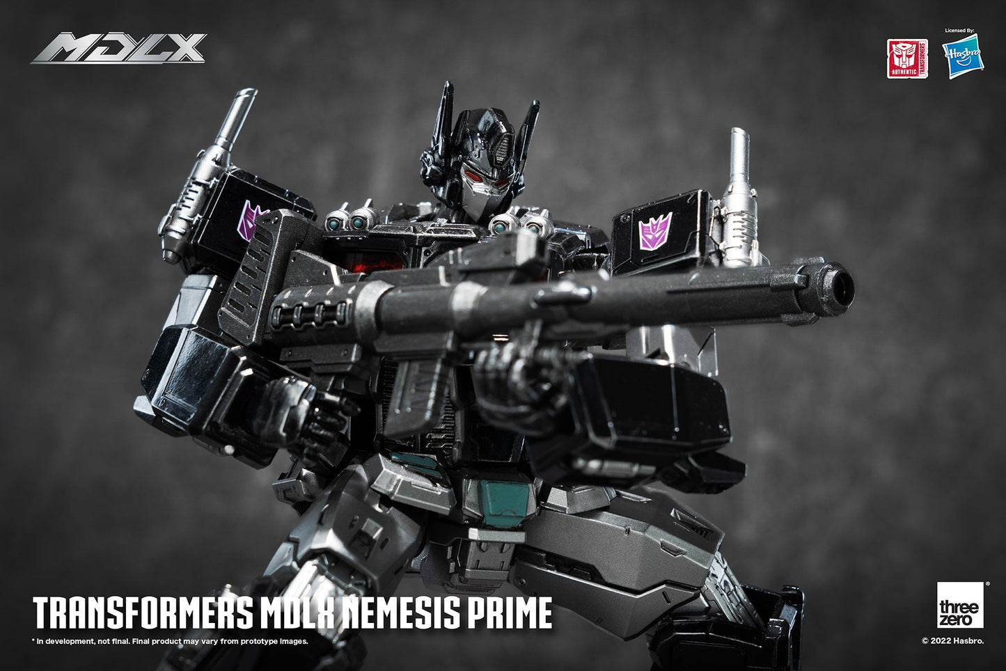 Pedido Figura MDLX Nemesis Prime - Transformers marca Threezero 3Z0474 (17.8 cm)