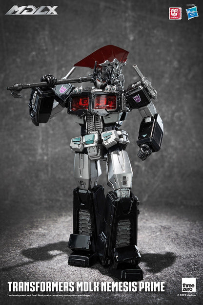 Pedido Figura MDLX Nemesis Prime - Transformers marca Threezero 3Z0474 (17.8 cm)