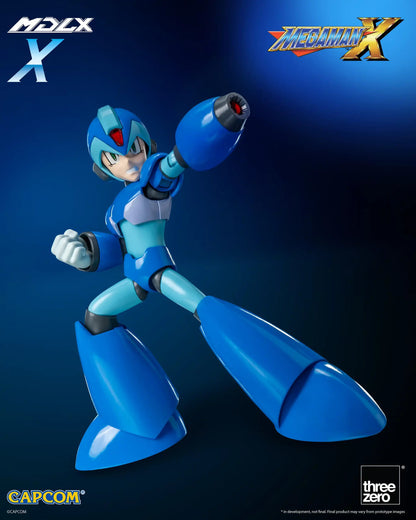 Preventa Figura MDLX Mega Man X / Rockman X marca Threezero 3Z0573 escala pequeña 1/12