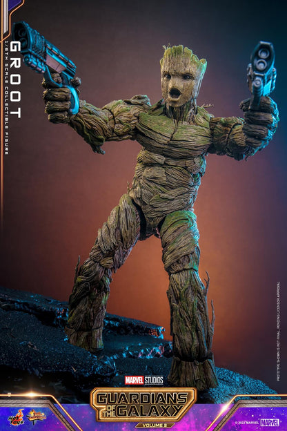 Pedido Figura Groot - Guardians of the Galaxy Vol. 3 marca Hot Toys MMS706 escala 1/6