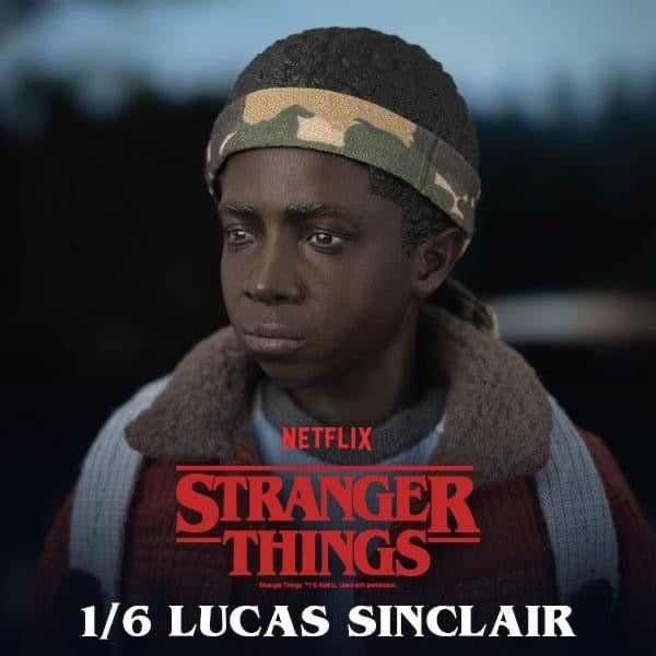 Pedido Figura Lucas Sinclair - Stranger Things marca Threezero 3Z0318 escala 1/6 (relanzamiento)