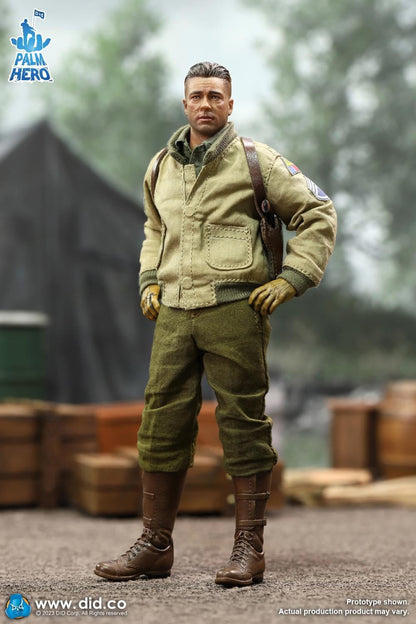 [EN STOCK] Figura SSGT Donald - “Hell On Wheels” - Palm Hero Series marca DID XA80019 escala pequeña 1/12