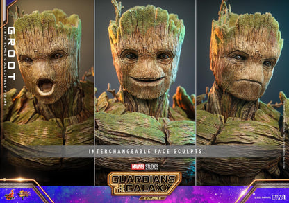 Pedido Figura Groot - Guardians of the Galaxy Vol. 3 marca Hot Toys MMS706 escala 1/6