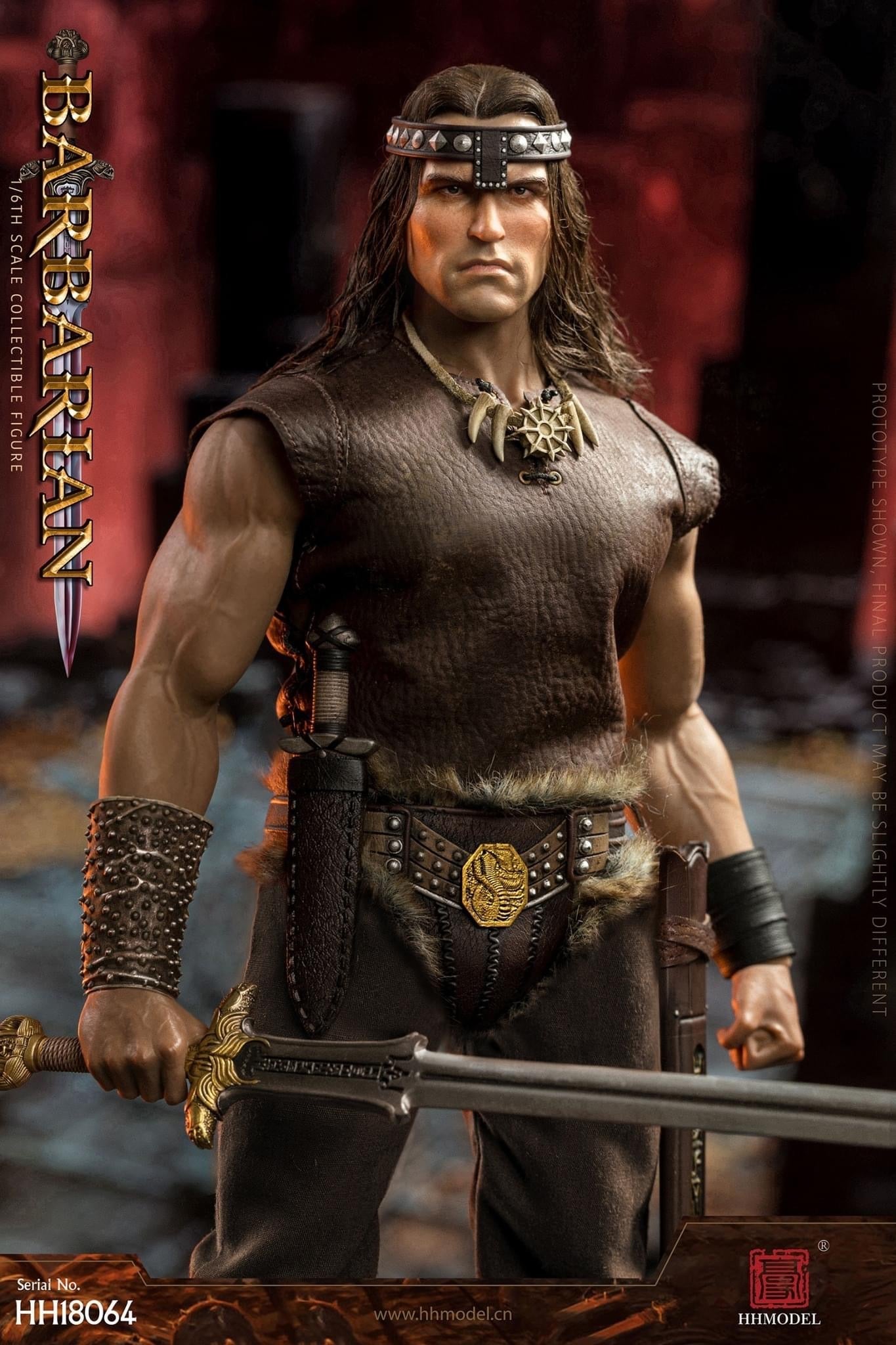 Pedido Figura The Barbarian marca Haoyutoys HH18064 escala 1/6