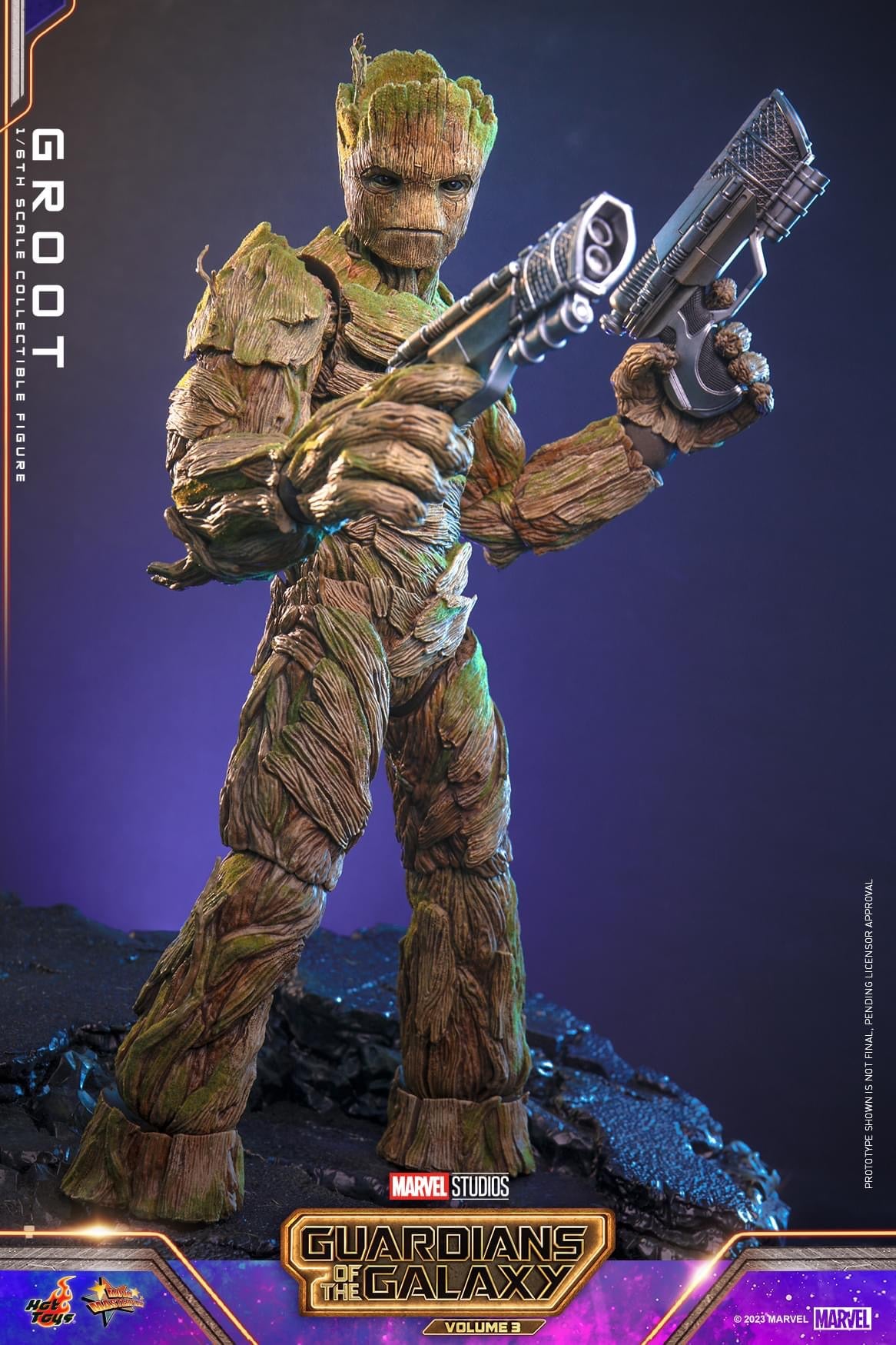 Pedido Figura Groot - Guardians of the Galaxy Vol. 3 marca Hot Toys MMS706 escala 1/6