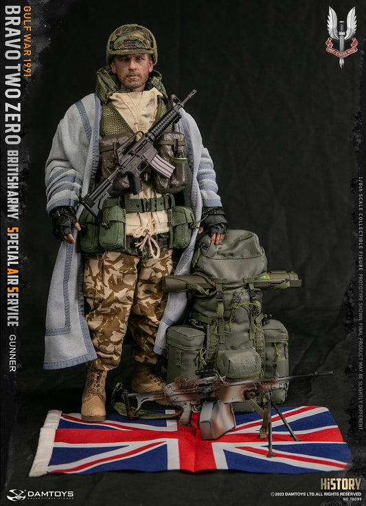 Preventa Figura Bravo Two Zero - British Army SAS Gunner marca Damtoys 78099 escala 1/6