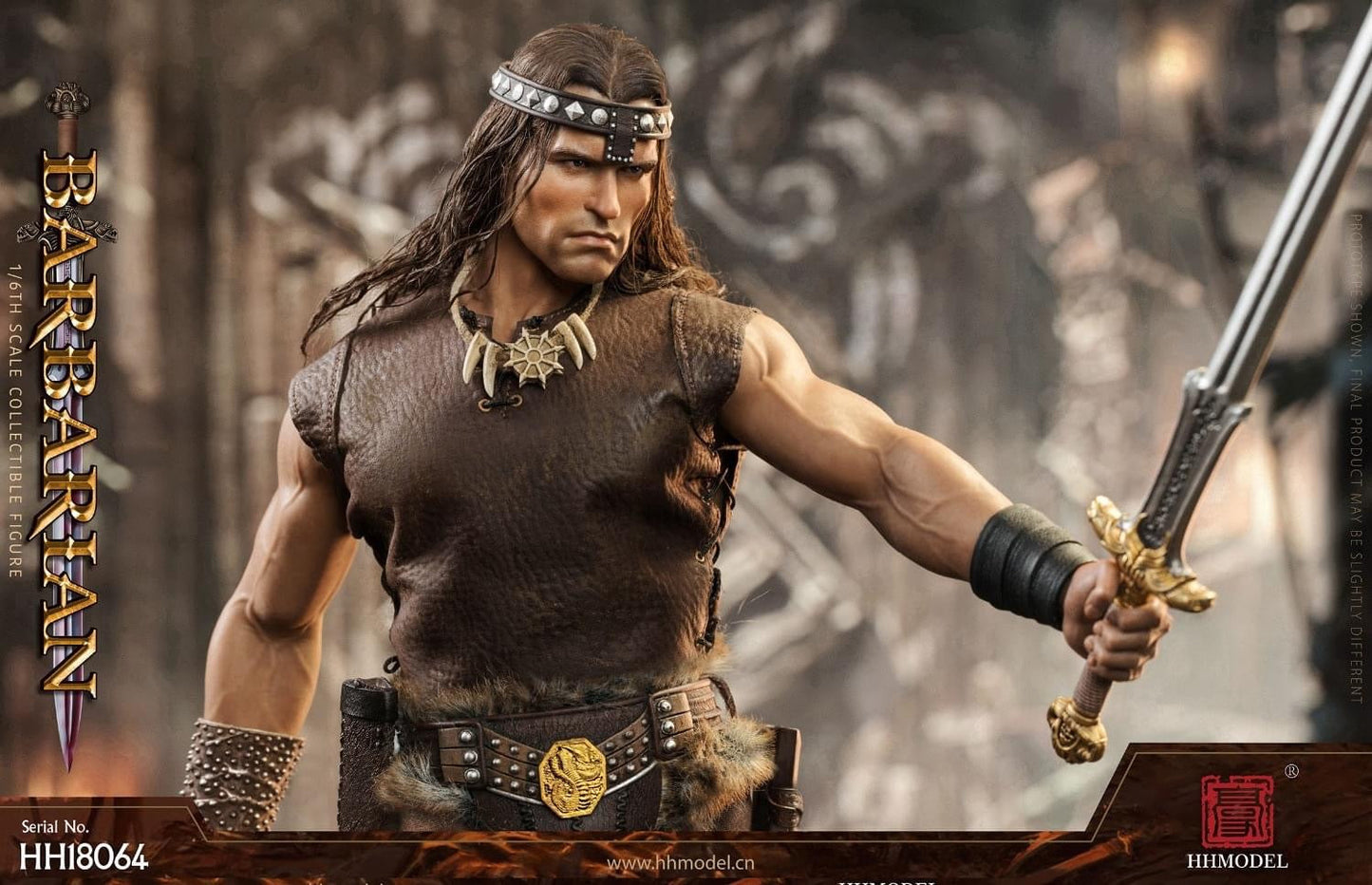 Pedido Figura The Barbarian marca Haoyutoys HH18064 escala 1/6