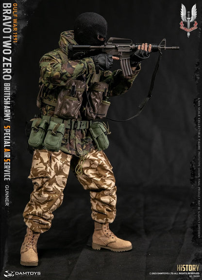 Preventa Figura Bravo Two Zero - British Army SAS Gunner marca Damtoys 78099 escala 1/6