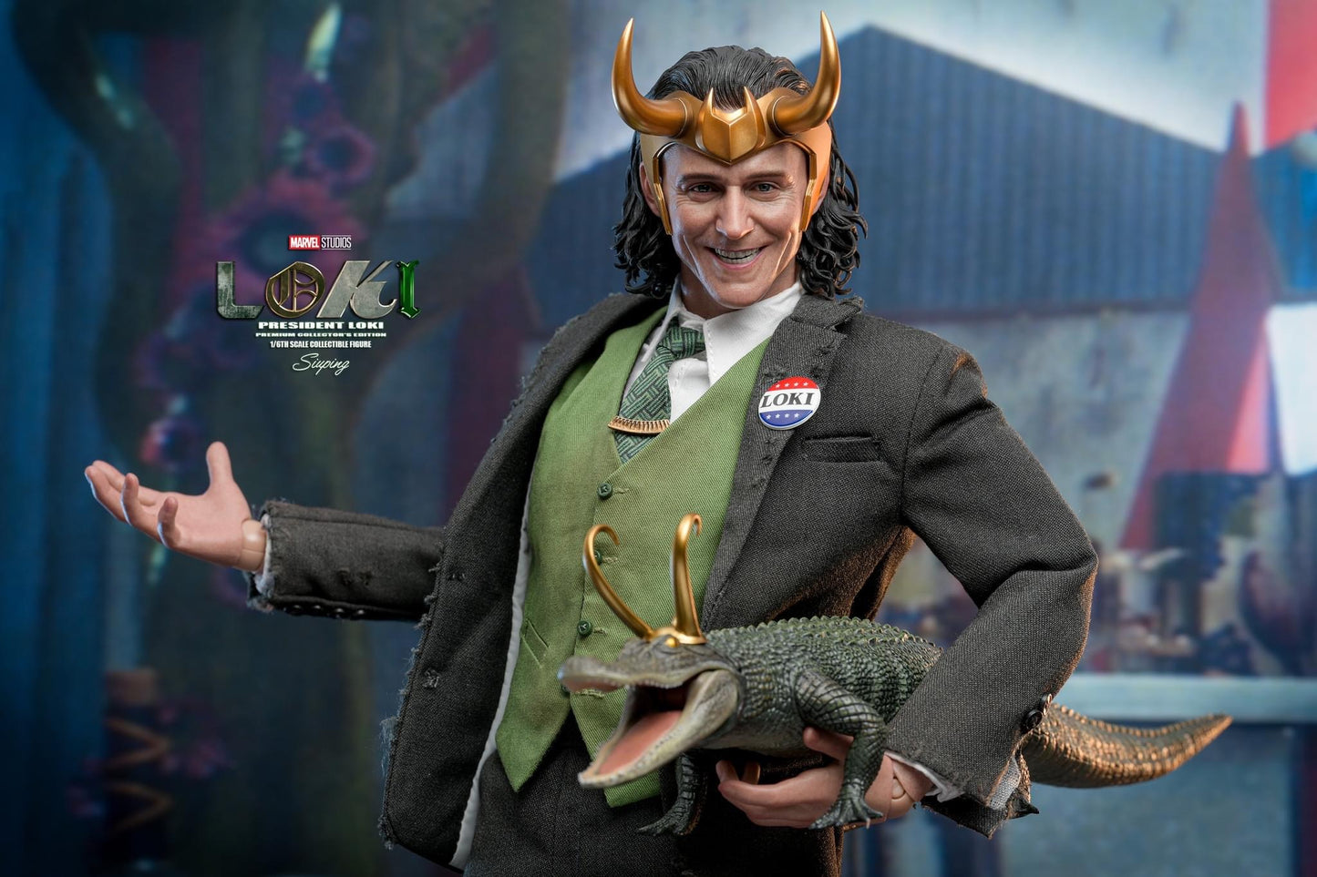 Pedido Figura President Loki (Premium Collector's Edition) LIMITADA EXCLUSIVA - Loki Series marca Hot Toys TMS066 escala 1/6