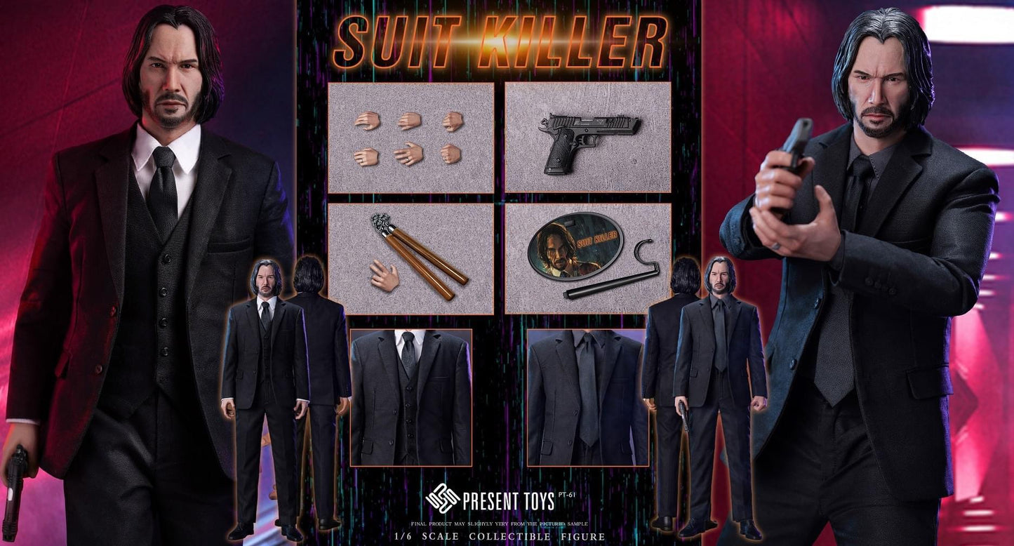 Pedido Figura Suit Killer marca Present Toys SP61 escala 1/6