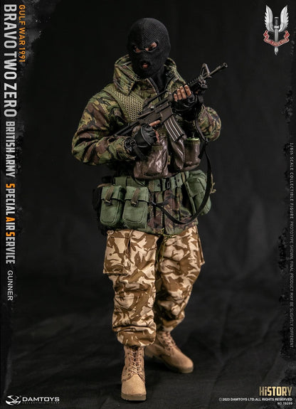 Preventa Figura Bravo Two Zero - British Army SAS Gunner marca Damtoys 78099 escala 1/6