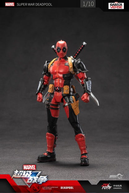 Pedido Figura Deadpool - Marvel Super War - Gamer Verse marca ZD Toys escala pequeña 1/10 (18 cm)