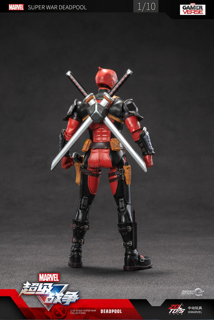 Pedido Figura Deadpool - Marvel Super War - Gamer Verse marca ZD Toys escala pequeña 1/10 (18 cm)