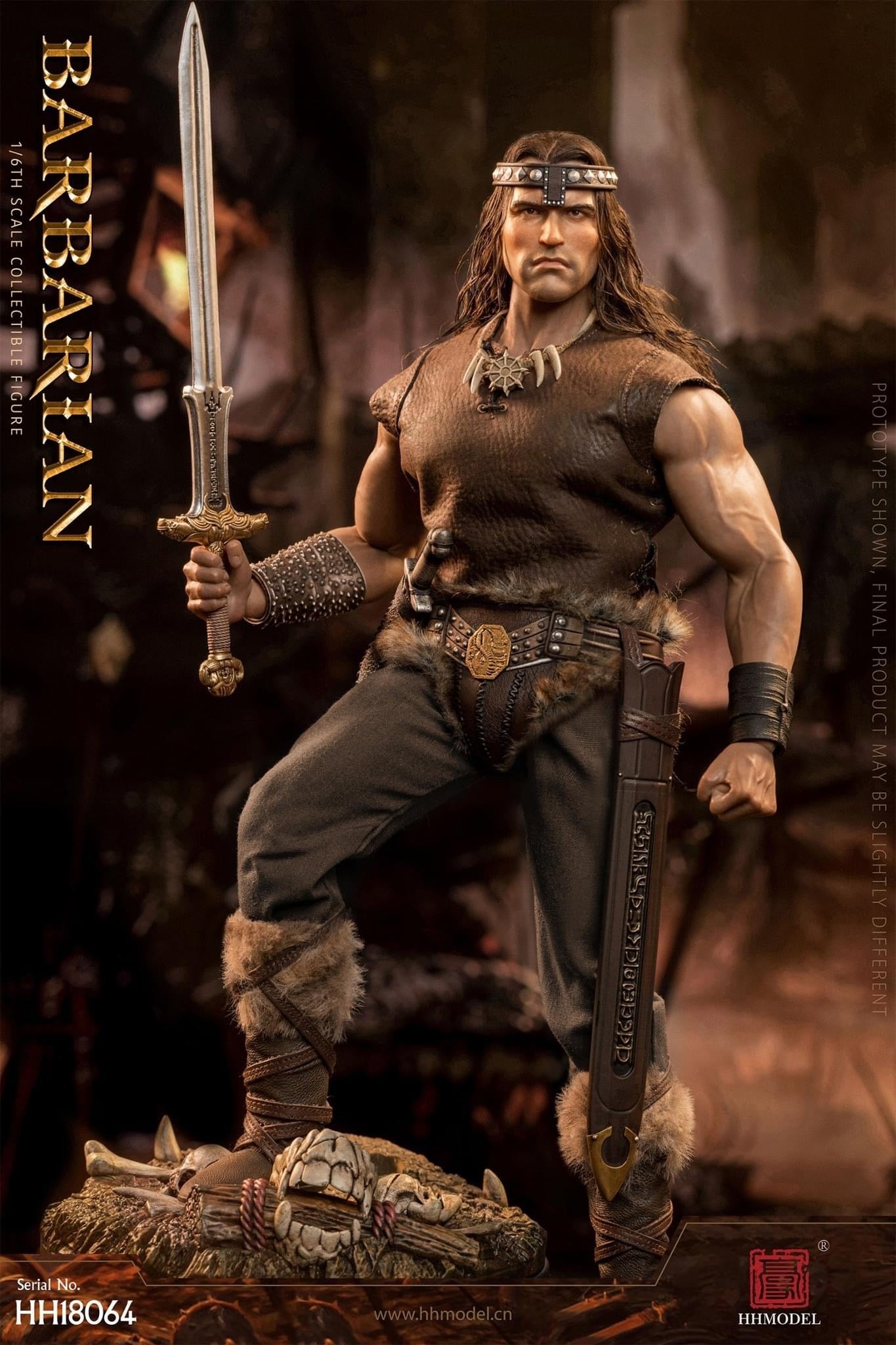 Pedido Figura The Barbarian marca Haoyutoys HH18064 escala 1/6