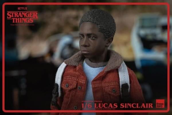 Pedido Figura Lucas Sinclair - Stranger Things marca Threezero 3Z0318 escala 1/6 (relanzamiento)