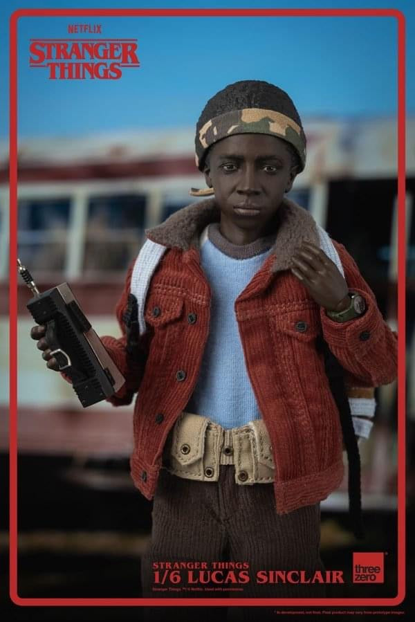 Pedido Figura Lucas Sinclair - Stranger Things marca Threezero 3Z0318 escala 1/6 (relanzamiento)