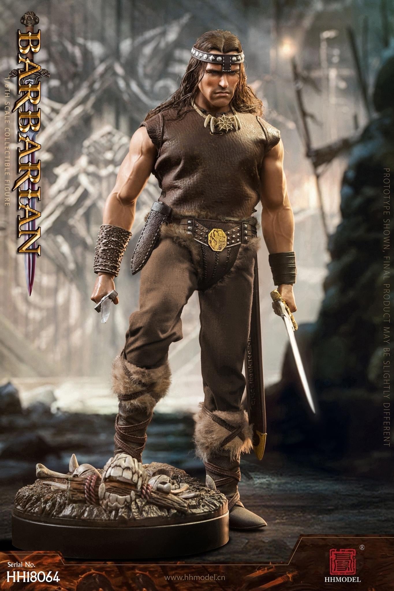 Pedido Figura The Barbarian marca Haoyutoys HH18064 escala 1/6