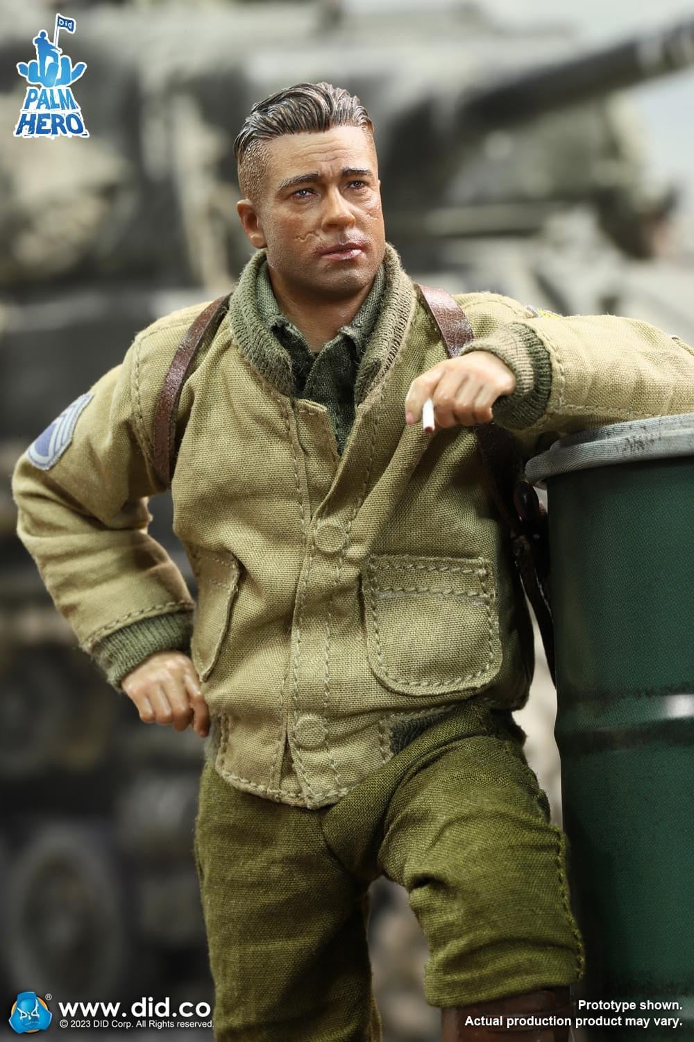 Pedido Figura SSGT Donald - “Hell On Wheels” - Palm Hero Series marca DID XA80019 escala pequeña 1/12