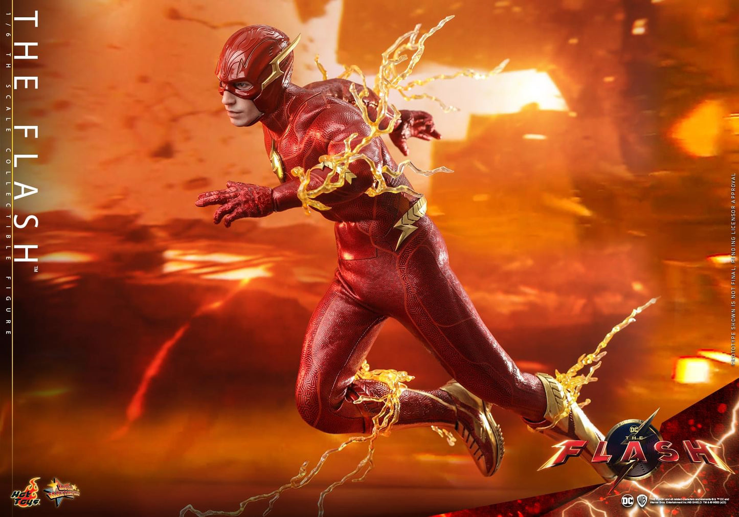 Preventa Figura THE FLASH - The Flash marca Hot Toys MMS713 escala 1/6