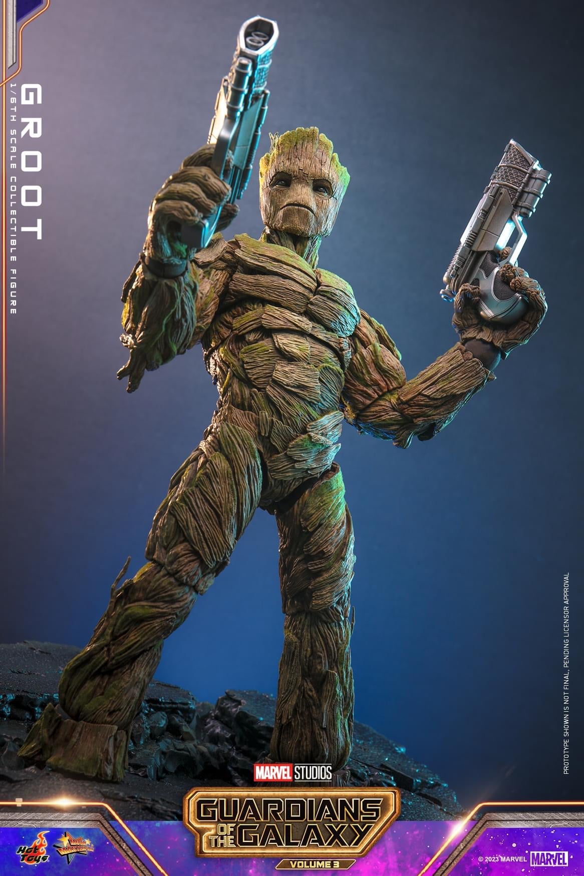 Pedido Figura Groot - Guardians of the Galaxy Vol. 3 marca Hot Toys MMS706 escala 1/6