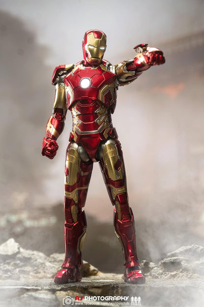 Pedido Figura DLX Iron Man Mark 43 - Avengers Infinity Saga marca Threezero 3Z0247 escala pequeña 1/12