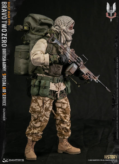 Preventa Figura Bravo Two Zero - British Army SAS Gunner marca Damtoys 78099 escala 1/6