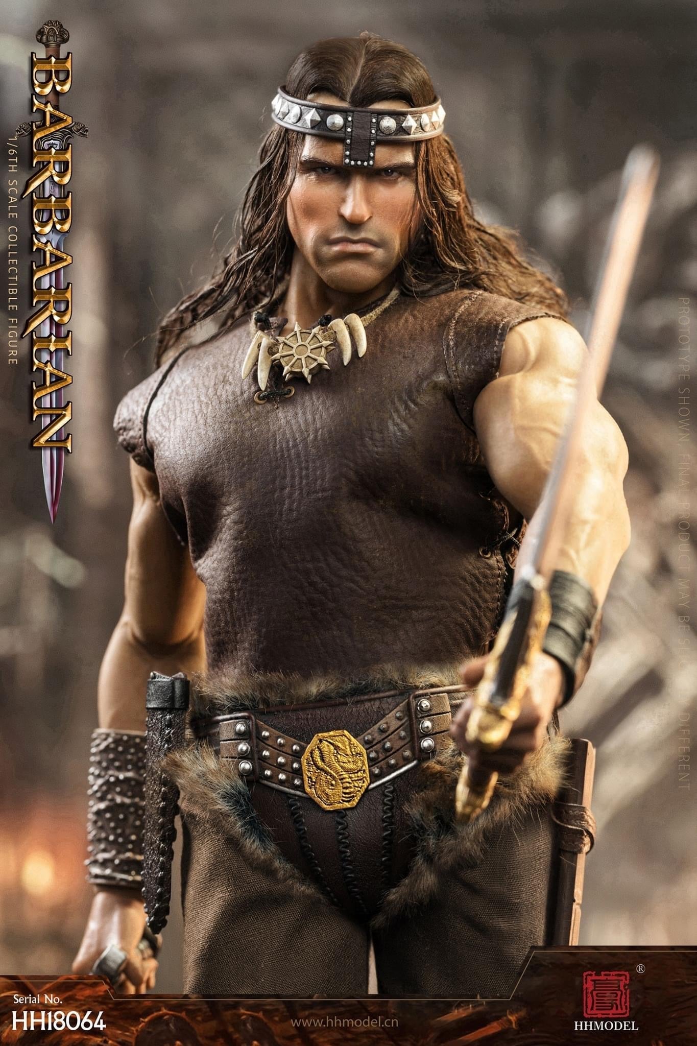 Pedido Figura The Barbarian marca Haoyutoys HH18064 escala 1/6