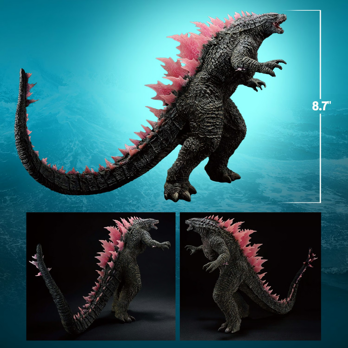 Pedido Estatua Godzilla (Evolved version) - Godzilla x Kong: The New Empire - Ichibansho Series marca Bandai Spirits (22 cm)