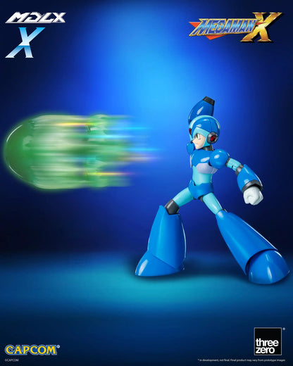 Preventa Figura MDLX Mega Man X / Rockman X marca Threezero 3Z0573 escala pequeña 1/12