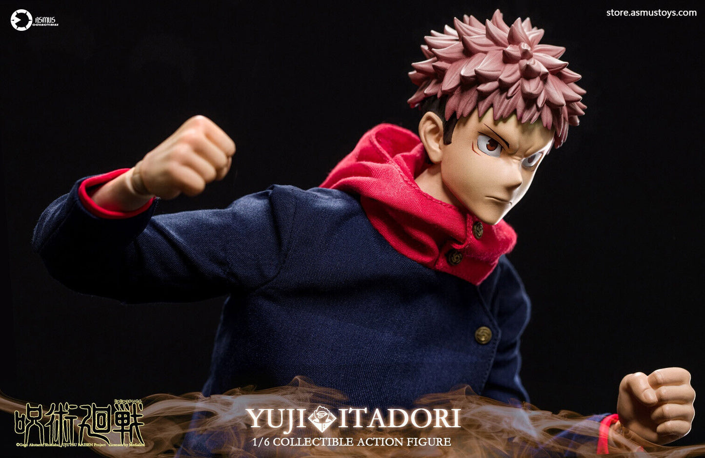 Preventa Figura Itadori Yuji - Jujutsu Kaisen marca Asmus JJKS02A escala 1/6 (relanzamiento)