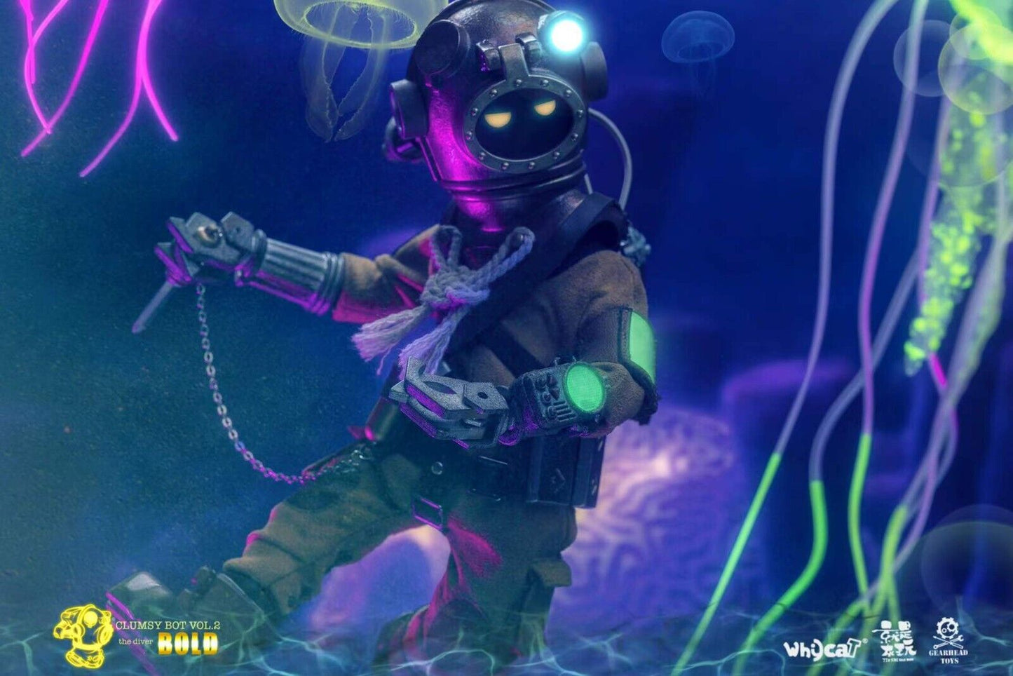 Pedido Figura Underwater Welder - The Diver Bold marca Gearhead Toys GHT003 escala pequeña 1/12