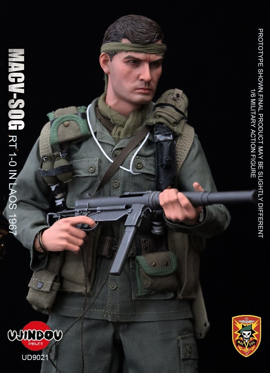 Pedido Figura MACV SOG Recon Team in Laos marca Ujindou UD9021 escala 1/6