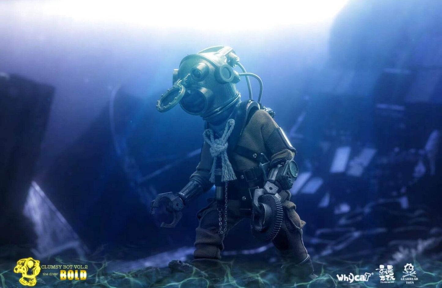 Pedido Figura Underwater Welder - The Diver Bold marca Gearhead Toys GHT003 escala pequeña 1/12