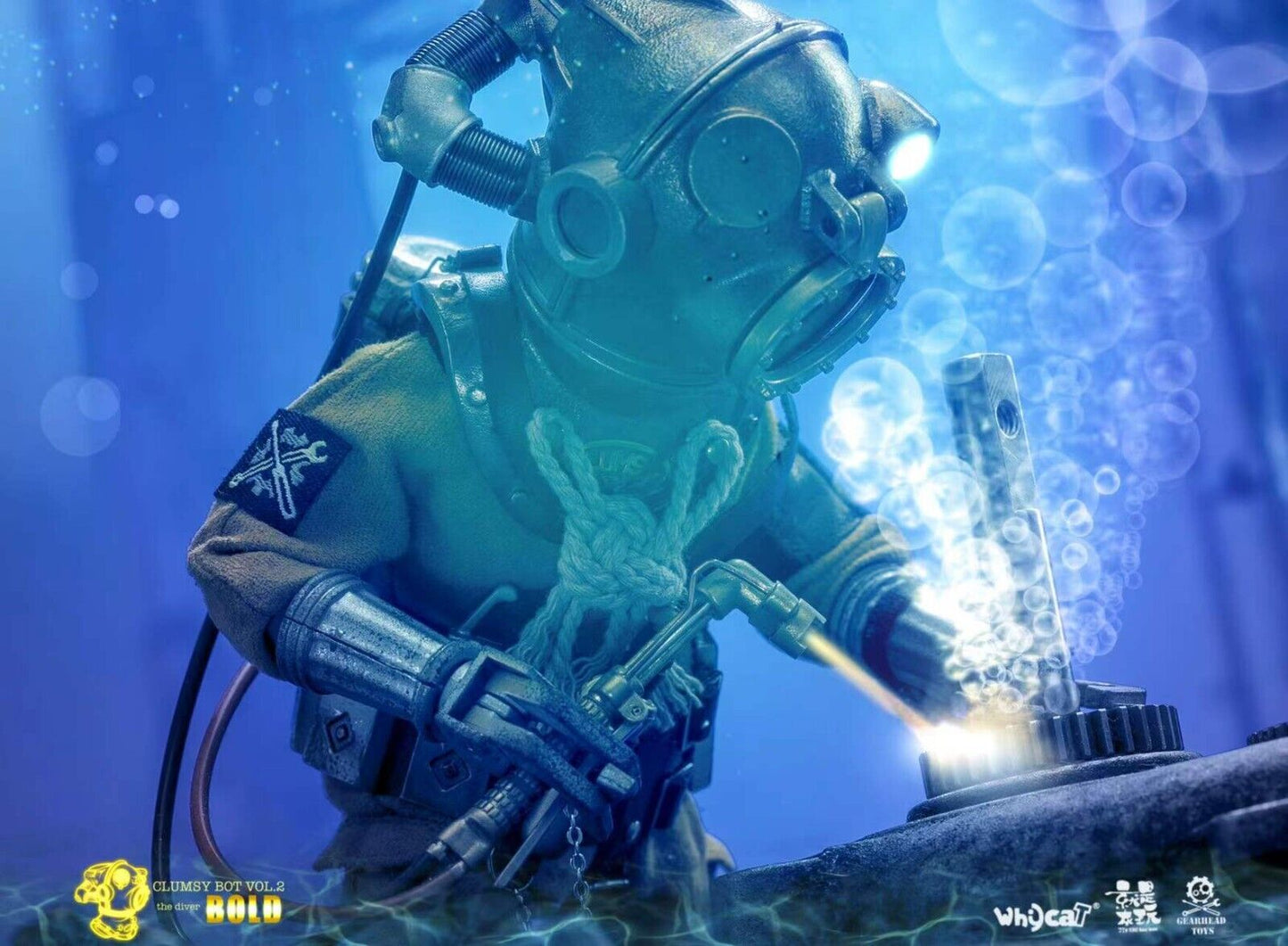 Pedido Figura Underwater Welder - The Diver Bold marca Gearhead Toys GHT003 escala pequeña 1/12