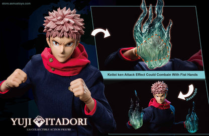 Preventa Figura Itadori Yuji - Jujutsu Kaisen marca Asmus JJKS02A escala 1/6 (relanzamiento)