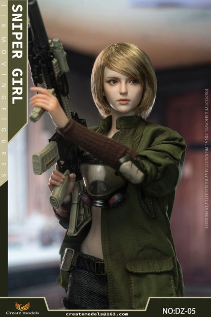 Pedido Figura Sniper Girl Songbird marca Create models DZ-05 escala 1/6